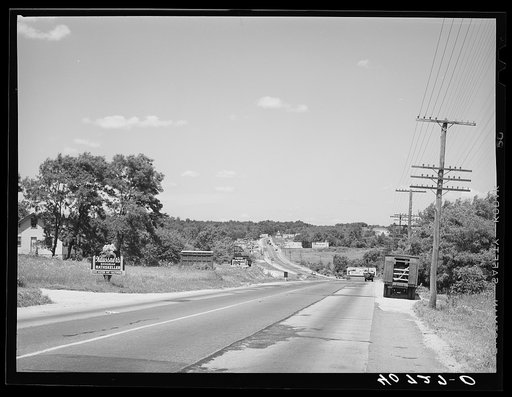 U.S. Highway No. 1 between Washington and Baltimore near Sulphur Springs, Maryland
