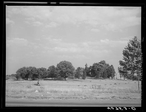 Farm along U.S. Highway No. 1 between Washington, D.C. and Baltimore, Maryland