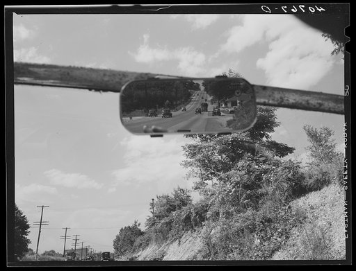 Traffic on U.S. Highway No. 1. Washington-Baltimore Boulevard,  Maryland