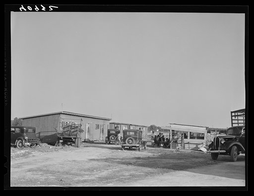 Untitled photo, possibly related to: Housing for Florida migratory workers at Kings Creek Packing Company. Kings Creek, Maryland