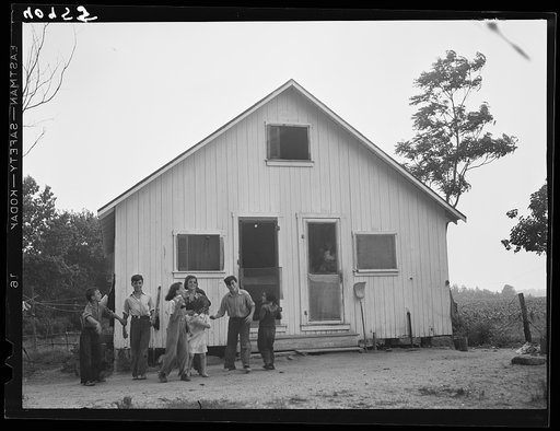 Children of migratory agricultural workers near Cedarville, New Jersey