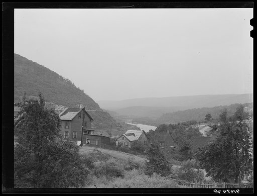 The Lehigh Valley from Upper Mauch Chunk, Pennsylvania