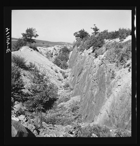 Landscape near Lansford, Pennsylvania