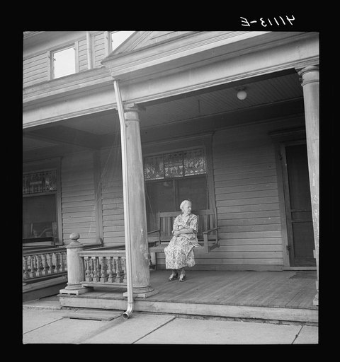 Woman in Upper Mauch Chunk, Pennsylvania