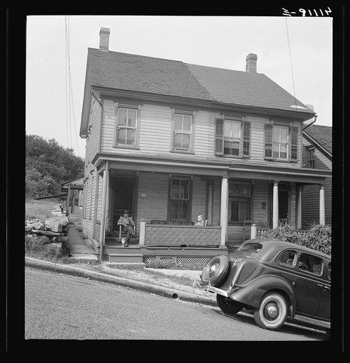 Untitled photo, possibly related to: Steep street in Upper Mauch Chunk, Pennsylvania