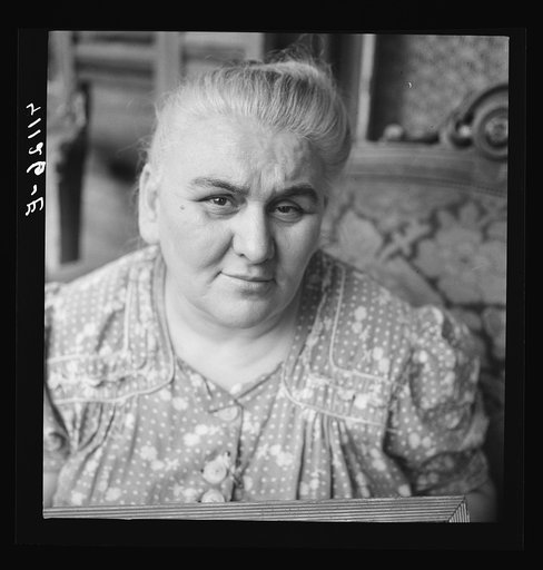 Untitled photo, possibly related to: Polish woman living on High Street, Mauch Chunk, Pennsylvania