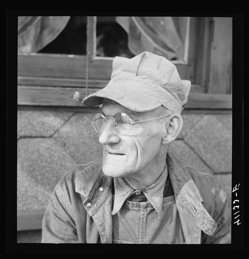 Robert Perry, railroad engineer working on the Central Railroad in New Jersey and living on Center Street. Upper Mauch Chunk, Pennsylvania