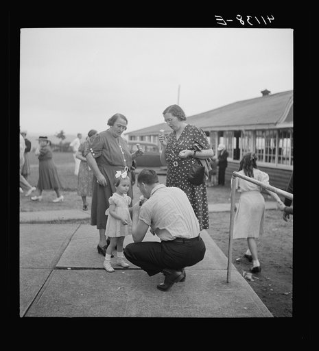 Members of the Strohl family at a family reunion in Flagstaff Park near Mauch Chunk, Pennsylvania