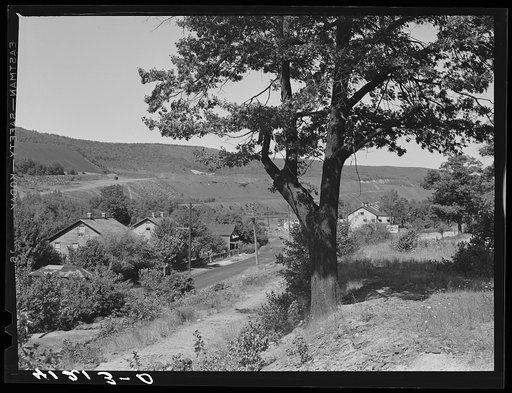 Landscape near Landsford, Pennsylvania