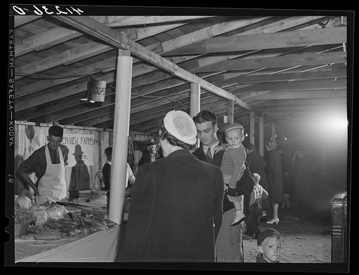 Untitled photo, possibly related to: Mr. Cooper, member of board of directors of the Tri-County Farmers Co-op Market at Du Bois, Pennsylvania