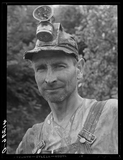 Untitled photo, possibly related to: Portrait of William Giles, miner-farmer of Union Township, Pennsylvania