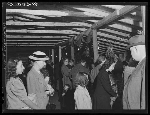 Untitled photo, possibly related to: Interior of Tri-County Farmers Co-op Market at Du Bois, Pennsylvania