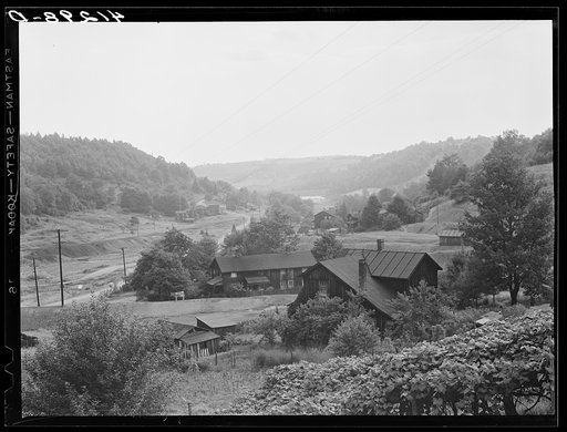 General view of Coal Hollow, Pennsylvania, about twelve miles south of Saint Marys City, Pennsylvania