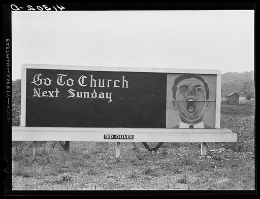 Sign on highway between Sykesville, Pennsylvania and Punxsutawney, Pennsylvania