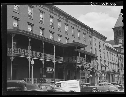 The American Hotel. Mauch Chunk, Pennsylvania