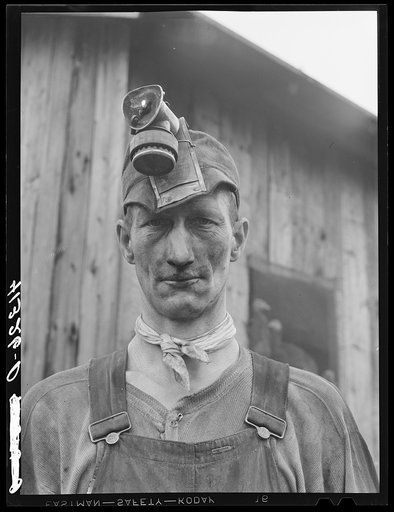 Mr. Merritt Bundy, miner and farmer, member of the Tri-County Farmers Co-op Market at Du Bois, Pennsylvania