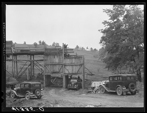 Dougherty's mine, a mine on a farm near Falls Creek, Pennsylvania