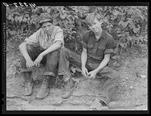 Mine landscape at Lansford, Pennsylvania