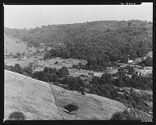 The mining settlement of Coal Hollow, Pennsylvania, about twelve miles south of Saint Mary's, Pennsylvania