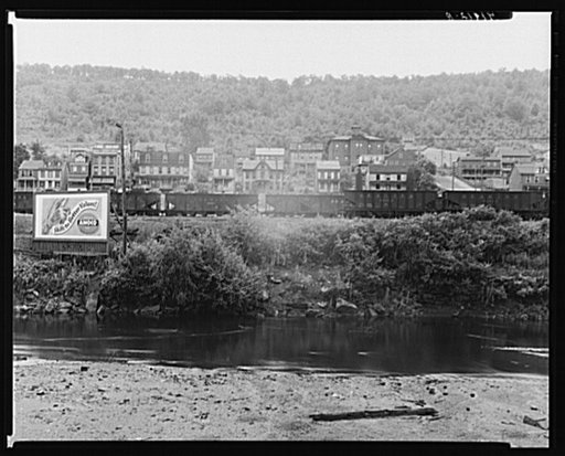 The town of Palo Alto, Pennsylvania in the anthracite region near Pottsville, Pennsylvania
