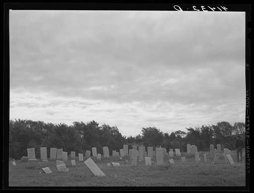 Untitled photo, possibly related to: Graveyard near Townsend, New York
