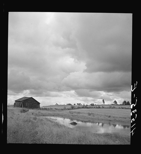 Just before a storm along the Mud Lake Road near Townsend, New York