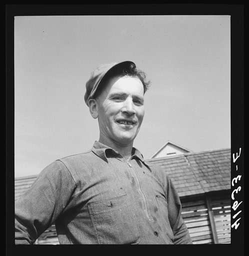 Mr. Louis Poleski, Polish tobacco farmer and FSA (Farm Security Administration) client near Enfield, Connecticut