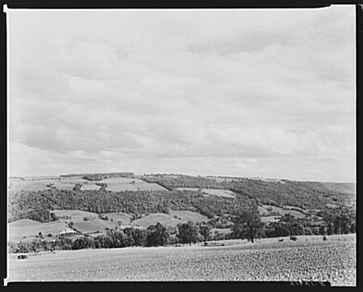 Landscape showing terrain near Ithaca, New York
