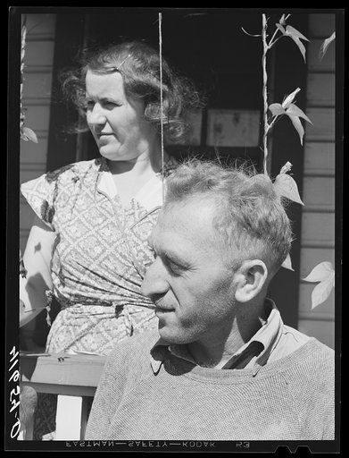 Mr. and Mrs. Paul Klappersack, Jewish farmers near Wallingford, Connecticut. They run a poultry farm and were able to make many improvements with FSA (Farm Security Administration) loans
