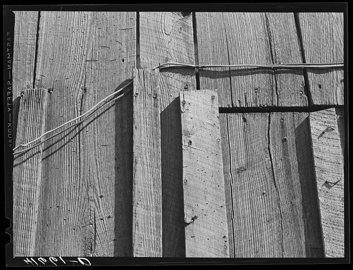 Example of how NOT to put up electric wires on a farm near North Branford, Connecticut (safety film)