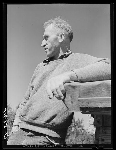 Paul Klappersack, Jewish poultry farmer and FSA (Farm Security Administration) client of Wallingford, Connecticut