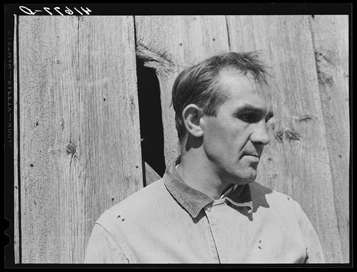 Mr. Arthur Wolf, FSA (Farm Security Administration) client on his farm near North Branford, Connecticut