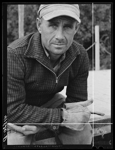 French-Canadian farm labor employed at the Woodman Potato Company. Eleven miles north of Caribou, Maine