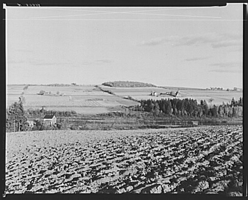 Farm landscape near Caribou, Maine