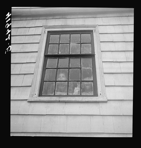 Untitled photo, possibly related to: Children of Mr. Addison, FSA (Farm Security Administration) client, in the house on a rainy day. Westfield, Connecticut