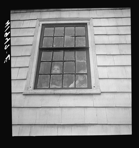 Untitled photo, possibly related to: Children of Mr. Addison, FSA (Farm Security Administration) client, in the house on a rainy day. Westfield, Connecticut