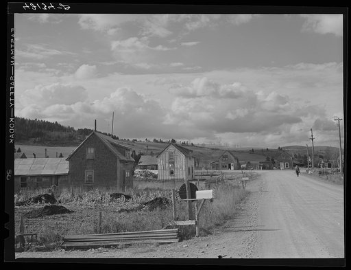 A slum area in Fort Kent, Maine