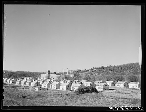 Untitled photo, possibly related to: Company houses in Baltic, Connecticut