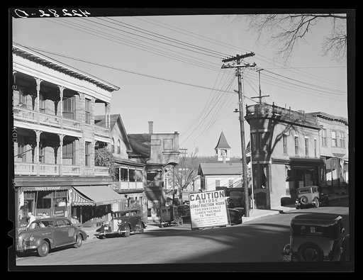 Untitled photo, possibly related to: A street in Baltic, Connecticut