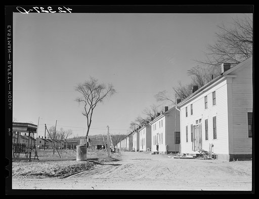 Untitled photo, possibly related to: Company houses in Baltic, Connecticut