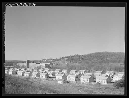 Untitled photo, possibly related to: Company houses in Baltic, Connecticut