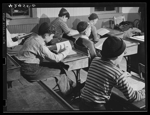 In a Hebrew school. Colchester, Connecticut