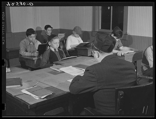 In the Hebrew school of the town of Colchester, Connecticut