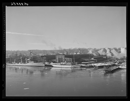 Bath Iron Works, shipbuilders and engineers. Bath, Maine