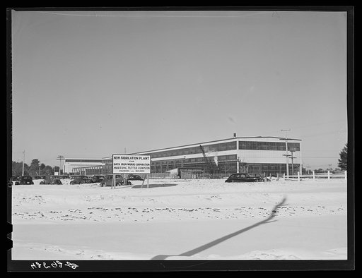 New plant under construction in west Bath, Maine