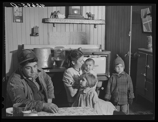 Dennis DeCosta, Portuguese FSA (Farm Security Administration) client and his family. They raise garden vegetables and about ten cows. Little Compton, Rhode Island