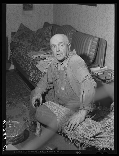 Mr. Edward Buzzell, Yankee dairy farmer of Slocum, Rhode Island