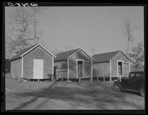 Bins for the storage of corn at Kenyon's cake flour mill. Usquepaugh, Rhode Island