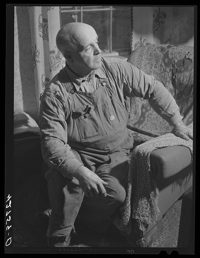 Mr. Edward Buzzell, Yankee dairy farmer of Slocum, Rhode Island