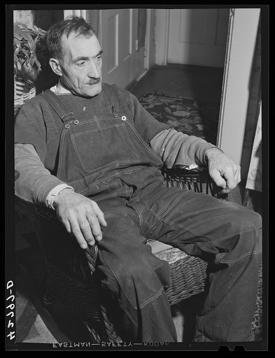 Manuel J. Roberts, Portuguese vegetable farmer near Falmouth, Massachusetts. He runs a ten-acre farm and goes scalloping in the autumn.  During the summer months they take tourists and also boarded some men working for a nearby Army camp